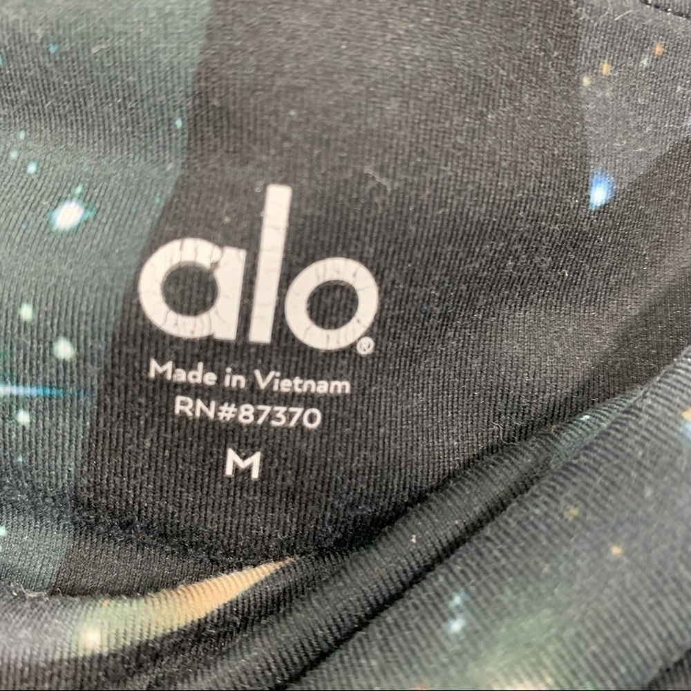 Alo Goddess Space Galaxy Leggings Medium - Picture 7 of 8